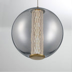 Eurofase 45735-023 Gold Atomo, Pendant, 9'', Gold, Smoked Glass Image 2