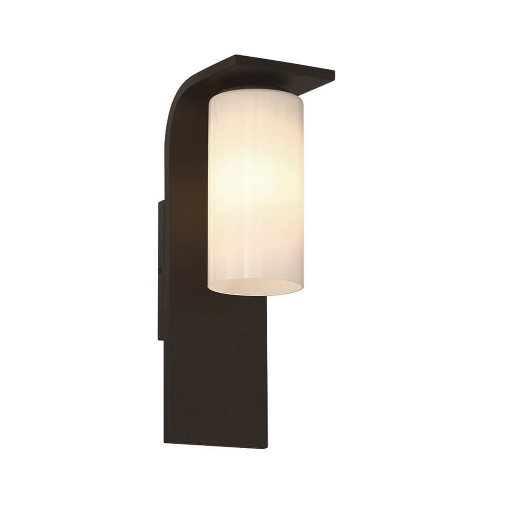 Eurofase 41972-014 Powder Coat Black Colonne, Outdoor, 20'', Powder Coat Black, Clear Glass Image 1