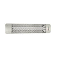 Eurofase EF40277S1 Stainless Steel Eurofase Ef40277s1 Dual Element 39 Inch 4000 Watt Electric Patio Heater Image 1