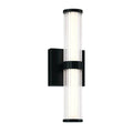 Eurofase 47123-021 Matte Black Fayton, Outdoor, 14'', Matte Black, Clear Glass Image 1