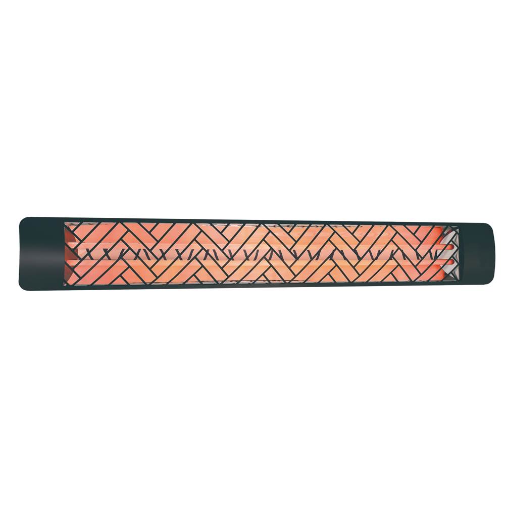 Eurofase EF60480B1 Black Eurofase Ef60480b1 Dual Element 61 Inch 6000 Watt Electric Patio Heater Image 2