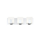 Eurofase Canmore, Vanity, 3lt, 20'', Chrome, Clear Glass