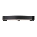 Eurofase 48959-025 Matte Black Noga, Flush Mount , 22'', Matte Black, Alabaster Image 4