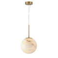Eurofase 46766-014 Gold Kepler, Pendant , 12'', Gold, Alabaster Image 1
