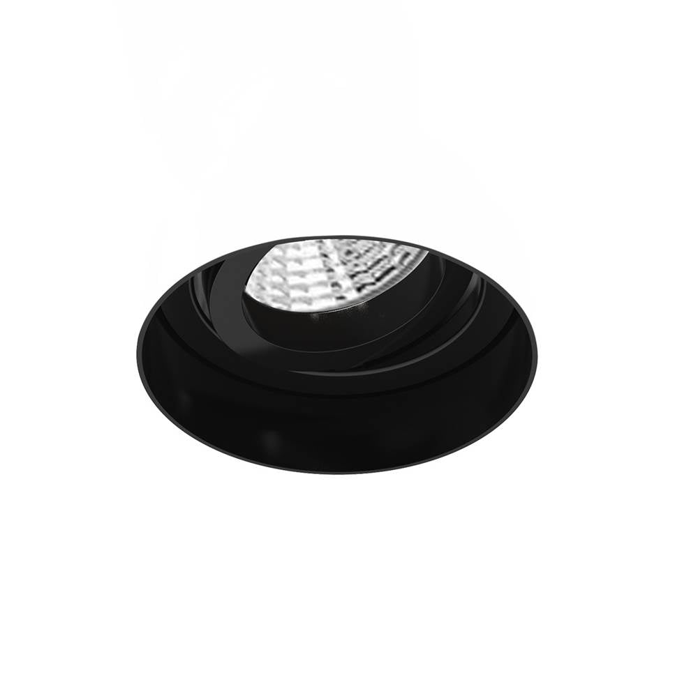 Eurofase 28716-30-028 Black Amigo 15w 1 Light Round Trimless Gimbal 3000k Black Image 2