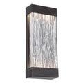 Eurofase Tiffany, Outdoor, 17'', Powder Coat Black, Clear Glass