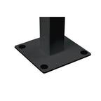 Eurofase Pole Mount Eurofase Ef3908pmb 39 Inch 8ft Black Pole Mount With Single Crossbar