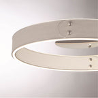 Eurofase 43893-034 Matte Grey Verdura, Flush Mount, 15'', Matte Grey, White Acrylic Image 4