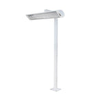 Eurofase EF6108PMW White Eurofase Ef6108pmw 61 Inch 8ft White Pole Mount With Single Crossbar Image 3