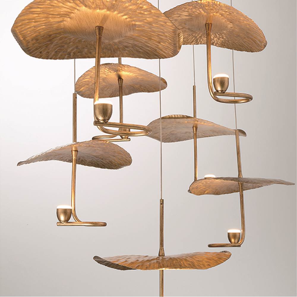 Eurofase 41909-010 Oil Rubbed Bronze Lagatto, Chandelier , 7-light, 40'', Oil Rubbed Bronze Image 1