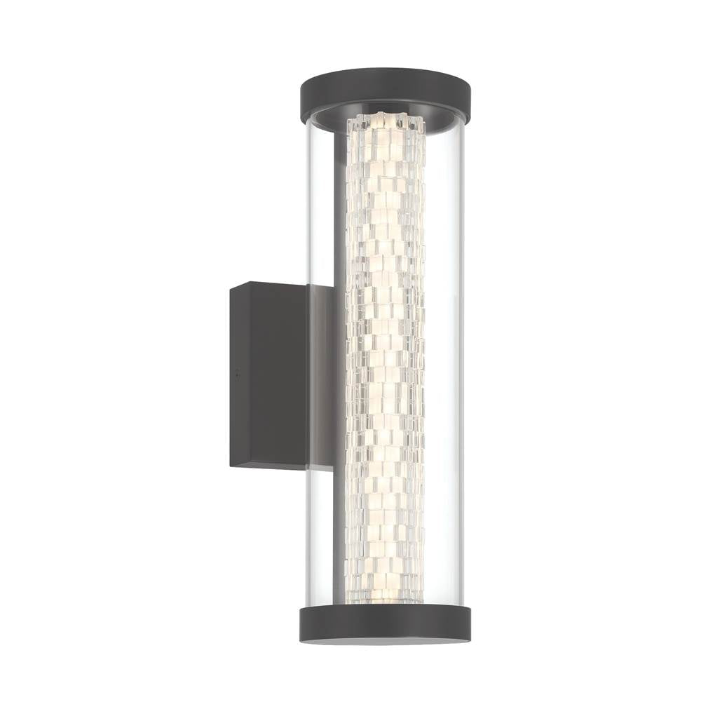 Eurofase 46696-014 Matte Black Savron, Outdoor, 14'', Matte Black, Clear Glass Image 6