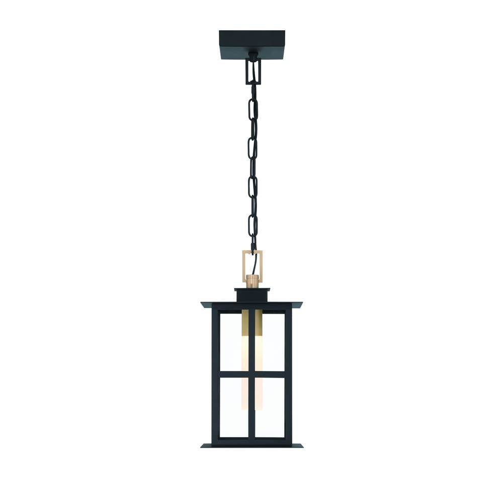 Eurofase 47388-017 Brass Black Mix Greyson, Outdoor, 16'', Brass-black Mix, Clear Glass Image 2