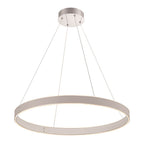 Eurofase 43897-032 Matte Grey Verdura, Pendant, 29'', Matte Grey, White Acrylic Image 1