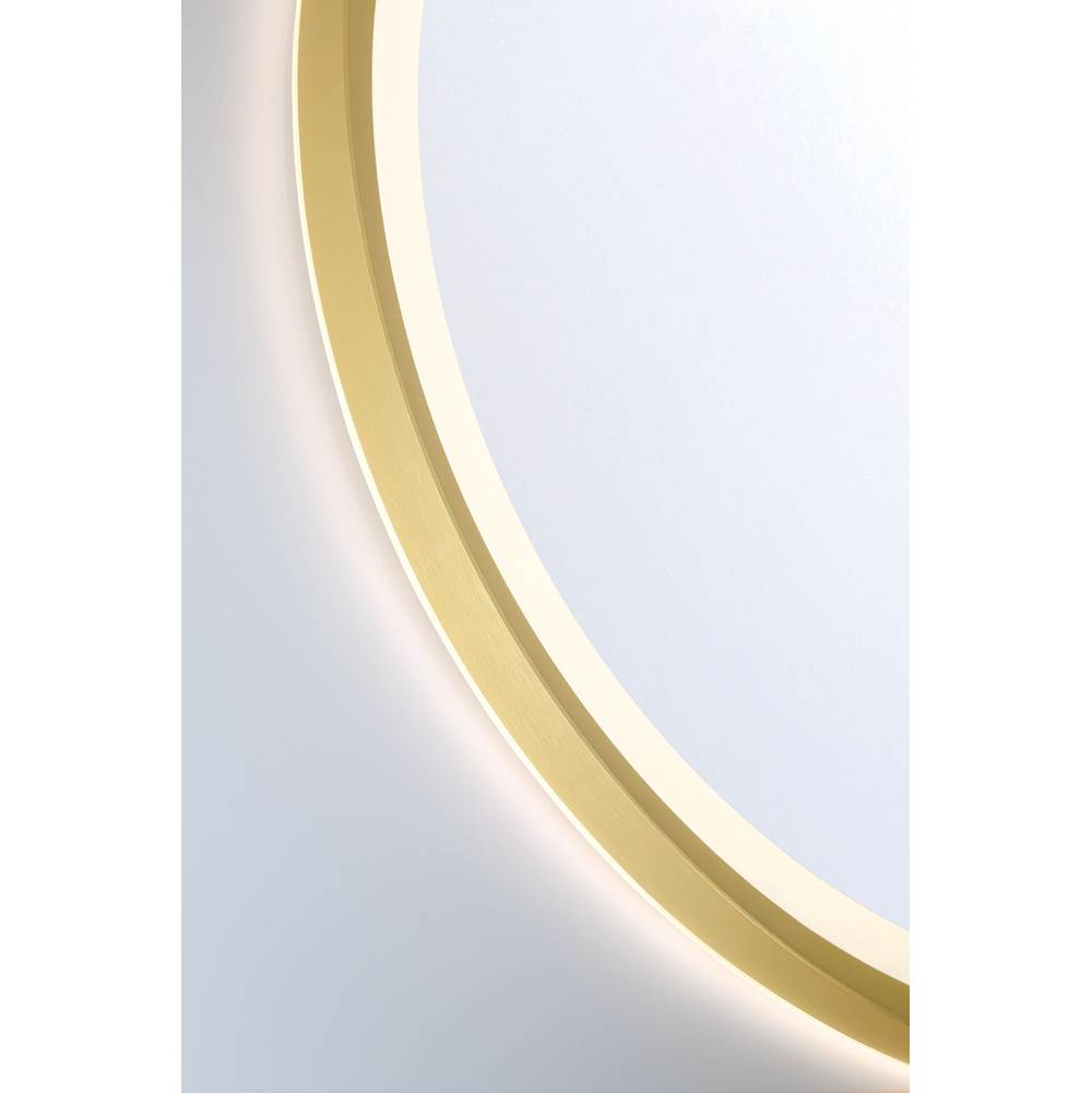 Eurofase 48976-015 Brushed Gold Artell, Mirror , 32'' X 32'', Brushed Gold Image 5