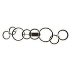 Eurofase 39421-012 Matte Black Giro, Chandelier , 8-light, 59'', Matte Black Image 2