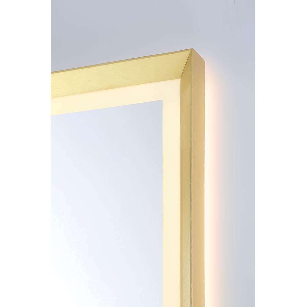 Eurofase 48974-011 Brushed Gold Artell, Mirror , 24'' X 36'', Brushed Gold Image 7