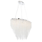 Eurofase 43884-018 Chrome Cohen, Chandelier , 18-light, 48'', Chrome Image 3