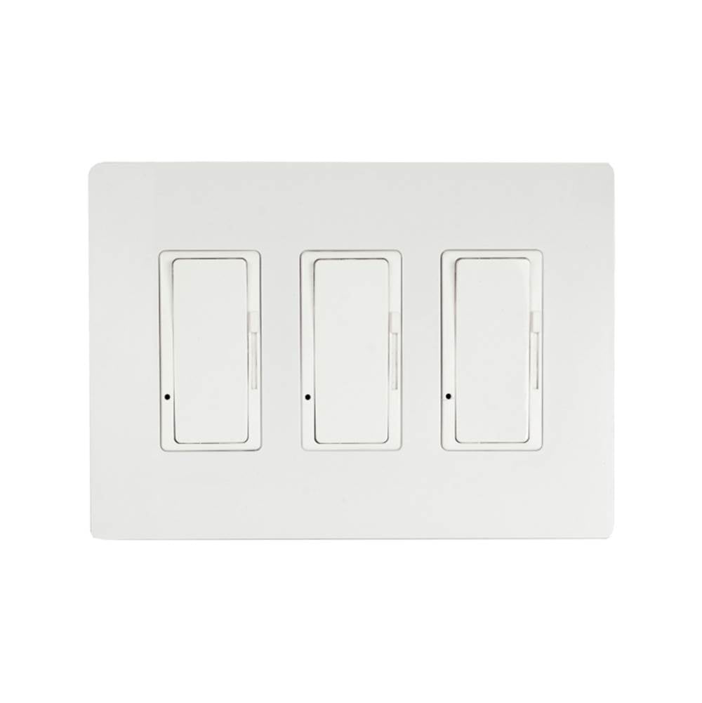 Eurofase Controls Eurofase Efswd3 Dimmer With White Screwless Plate And Box