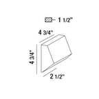 Eurofase 28281-016 Marine Grey Kilo,outdr,led Wallmnt,7w,mar Image 3