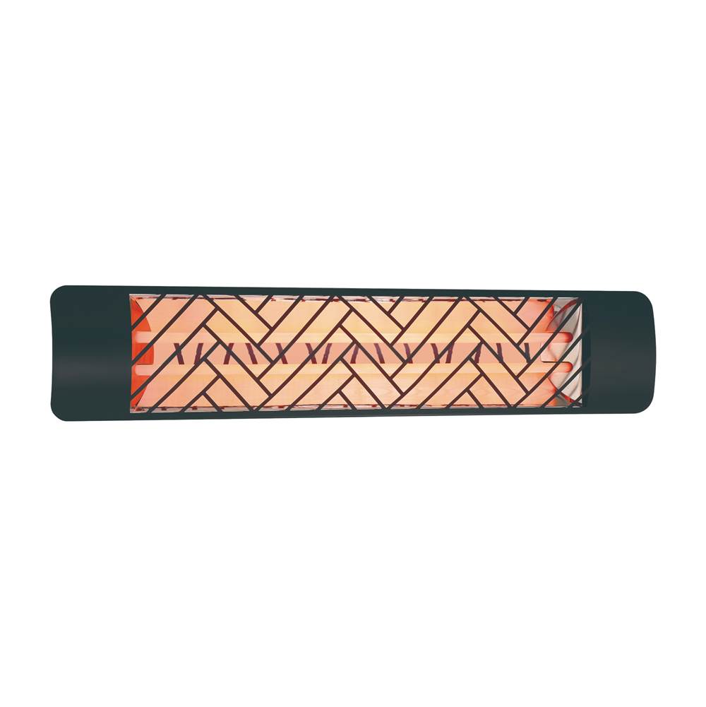 Eurofase EF40277B1 Black Eurofase Ef40277b1 Dual Element 39 Inch 4000 Watt Electric Patio Heater Image 2