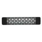Eurofase Ef20 Series Eurofase Ef20208b5 Single Element 39 Inch 2000 Watt Electric Patio Heater