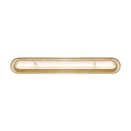 Eurofase 49176-018 Gold Tramore, Wall Sconce, 38'', Gold, Silver Glass Image 3
