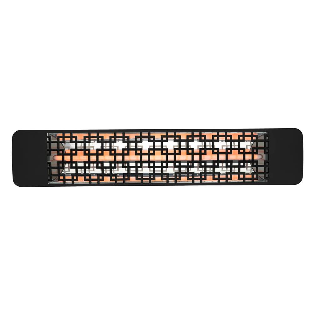 Eurofase EF20277B5 Black Eurofase Ef20277b5 Single Element 39 Inch 2000 Watt Electric Patio Heater Image 1