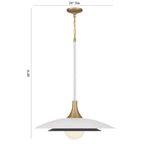 Eurofase 46785-015 Matte White Welsh, Pendant, 30'', Matte White, White Glass Image 3