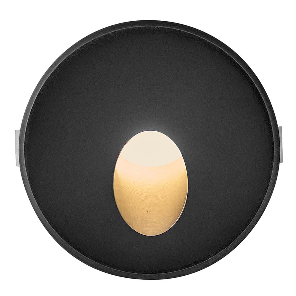 Fredrick Ramond 15252SSB Stainless Steel Black Led Round Step / Wall Light Image 1