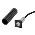 Fredrick Ramond 15084SSB Stainless Steel Black Small Stainless Steel Led Square Button Light Image 3