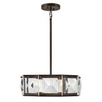 Fredrick Ramond FR30103BX Black Oxide Medium Led Convertible Semi-flush Mount Image 8