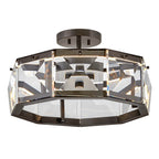 Fredrick Ramond FR30103BX Black Oxide Medium Led Convertible Semi-flush Mount Image 7