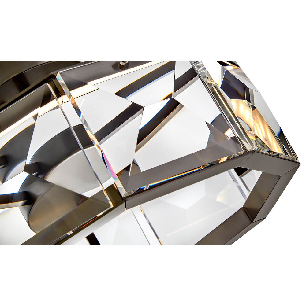 Fredrick Ramond FR30103BX Black Oxide Medium Led Convertible Semi-flush Mount Image 5