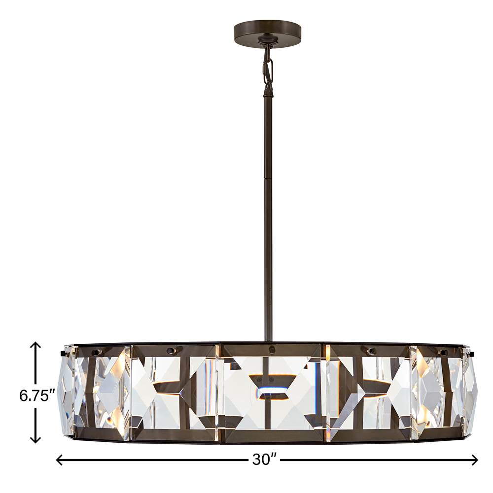 Fredrick Ramond FR30105BX Black Oxide Large Led Drum Image 2