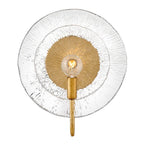 Fredrick Ramond FR30120DA Distressed Brass Medium Single Tier Pendant Image 6