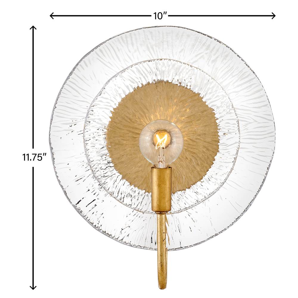 Fredrick Ramond FR30120DA Distressed Brass Medium Single Tier Pendant Image 2