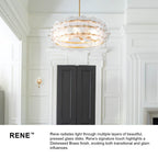 Fredrick Ramond Rene Extra Large Drum Chandelier