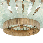 Fredrick Ramond FR30203BNG-BG Burnished Gold Medium Semi-flush Mount Image 4