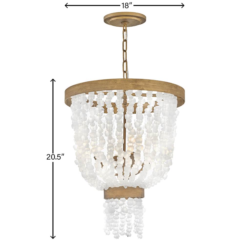 Fredrick Ramond FR30204BNG Burnished Gold Large Pendant Image 3