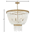 Fredrick Ramond FR30205BNG Burnished Gold Extra Large Pendant Image 3