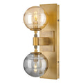Fredrick Ramond FR30502HBR Heritage Brass Medium Two Light Sconce Image 1