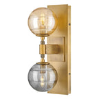Fredrick Ramond FR30502HBR Heritage Brass Medium Two Light Sconce Image 1