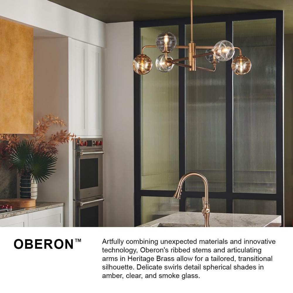Fredrick Ramond Oberon Large Adjustable Single Tier Chandelier