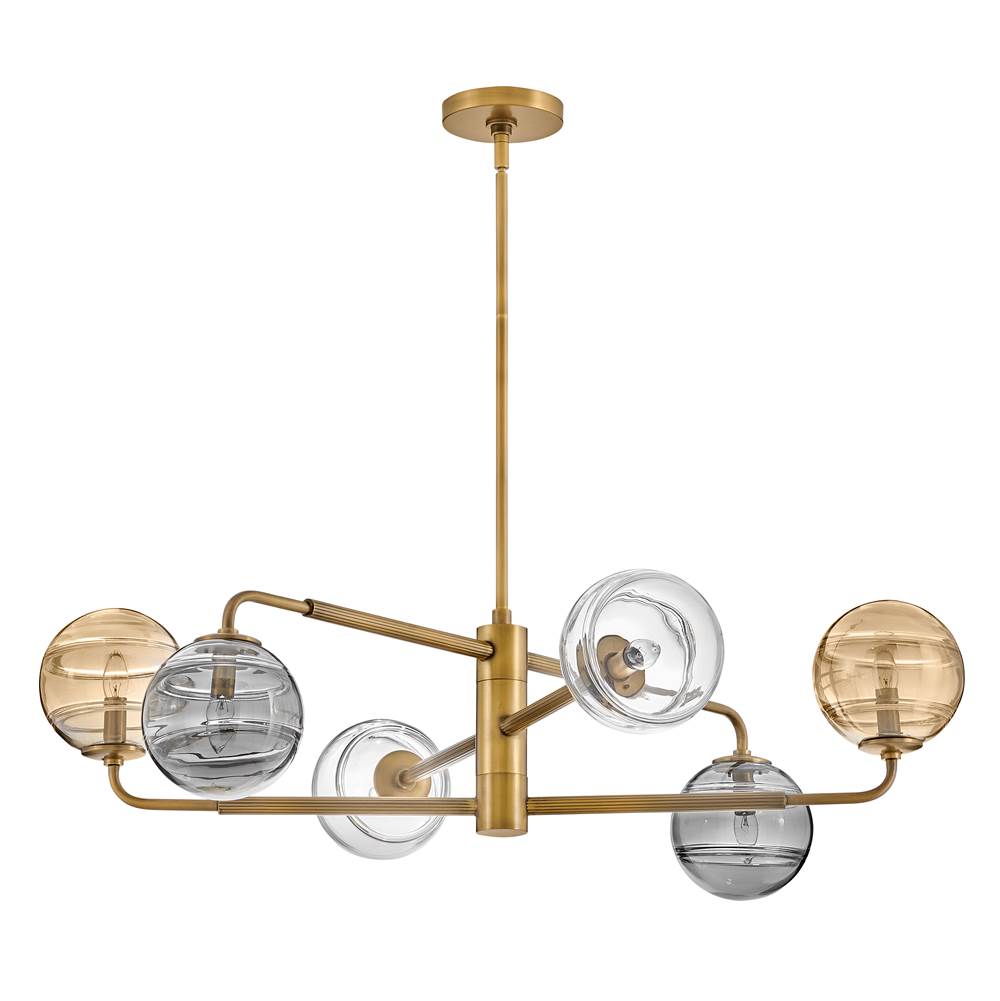 Fredrick Ramond Oberon Large Adjustable Single Tier Chandelier