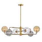 Fredrick Ramond FR30506HBR Heritage Brass Medium Single Tier Pendant Image 8