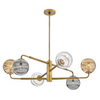 Fredrick Ramond FR30506HBR Heritage Brass Medium Single Tier Pendant Image 7