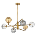 Fredrick Ramond FR30506HBR Heritage Brass Medium Single Tier Pendant Image 6
