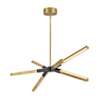 Fredrick Ramond FR30618LCB Lacquered Brass Led Linear Image 4