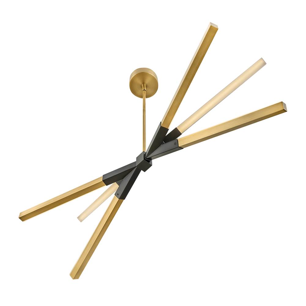Fredrick Ramond FR30618LCB Lacquered Brass Led Linear Image 3