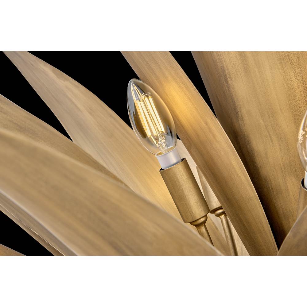 Fredrick Ramond FR30816BNG Burnished Gold Medium Single Tier Pendant Image 6